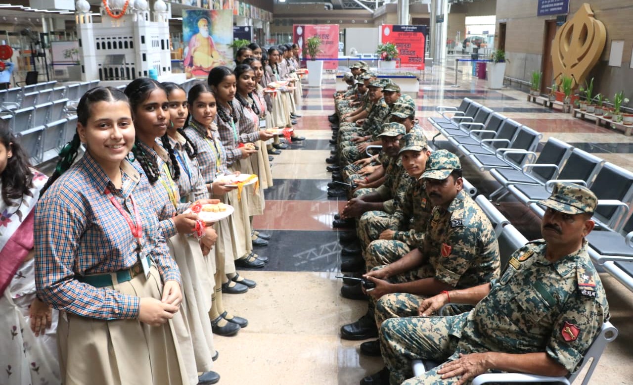 Raksha Bandhan with Real Heros